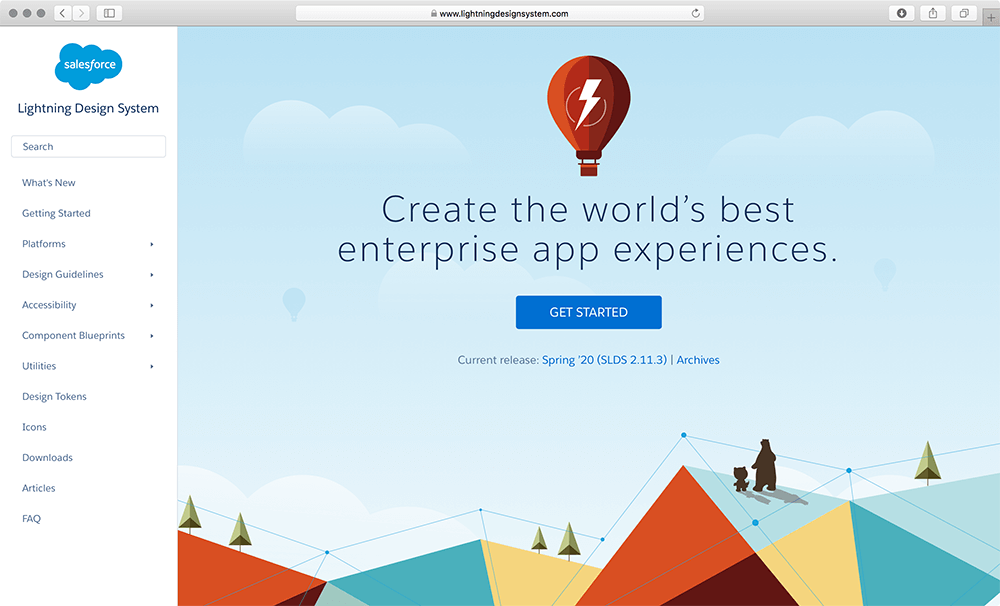 Salesforce’s Lightning Design System