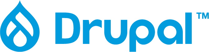 Drupal Content Management System Logo