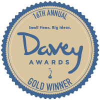 2020 Davey Award Seal Gold