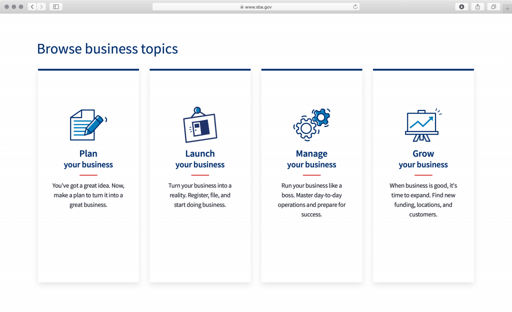 sba.gov screenshot