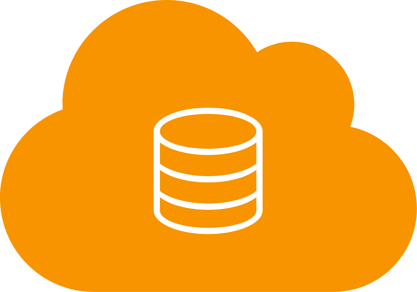 Amazon Web Services RDS SQL Database illustration