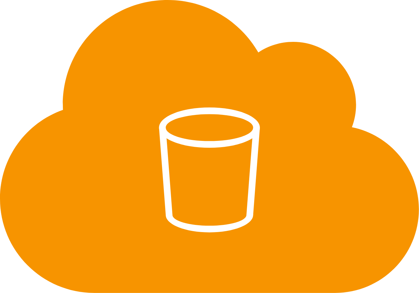 aws-glue Amazon Web Services S3 storage illustration